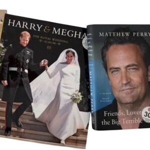 ⚫️⚫️ 2 Books: Harry & Meghan, Matthew Perry